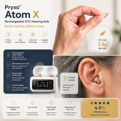 🔥Today Only! Pryxo™ Atom X Smart Headphones for the elderly — Hear Clearly, Feel Confident Again 💖