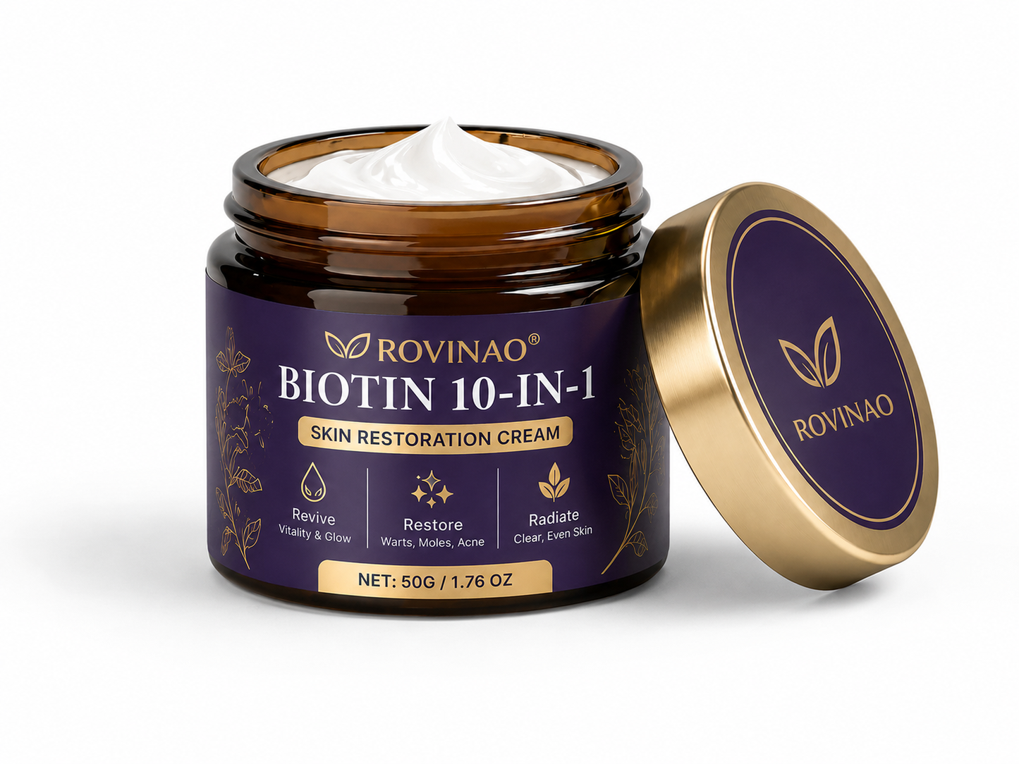 ROVINAO® Biotin 10-in-1 Skin Restoration Cream 🍀