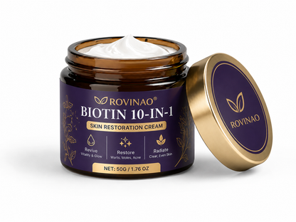 ROVINAO® Biotin 10-in-1 Skin Restoration Cream 🍀