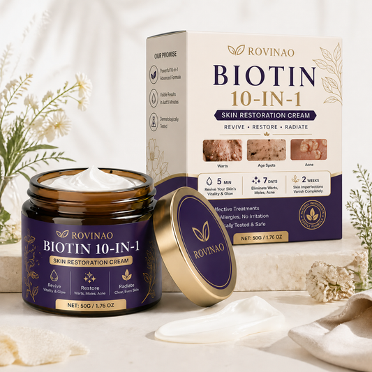 ROVINAO® Biotin 10-in-1 Skin Restoration Cream 🍀