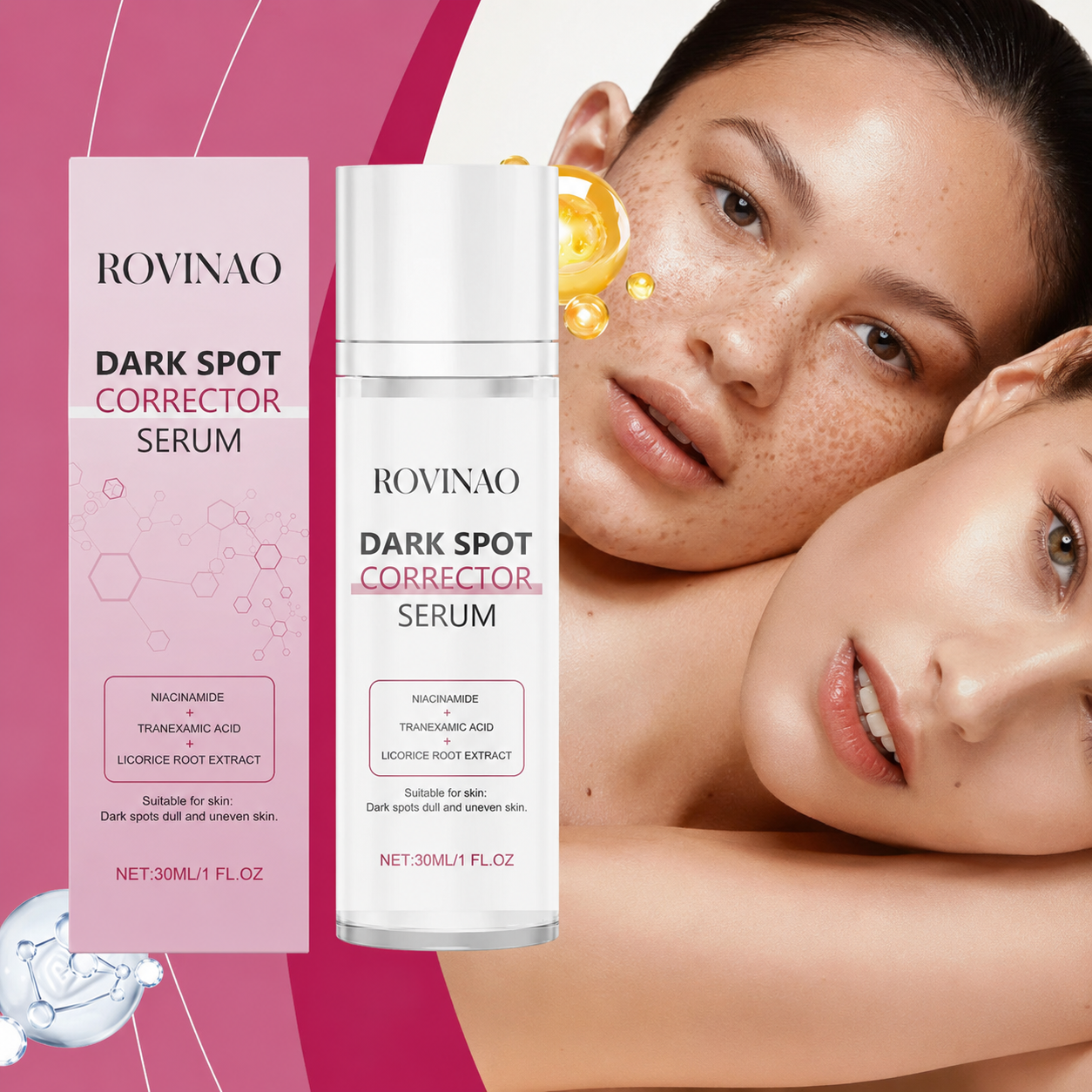 🔥Limited Time Offer🔥Advanced Dark Spot Corrector Serum -Multi-Correction Brightening Formulafor Sun Spots, Age Spots, and Melasma-XXS