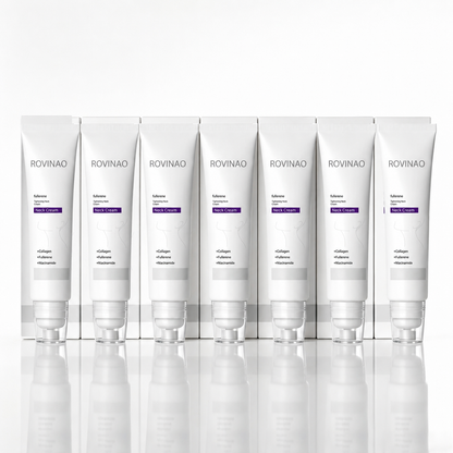 ROVINAO™ Roller Massage Neck Cream 🧴 Collagen & Hyaluronic Acid | Firms Neck, Reduces Wrinkles & Double Chin