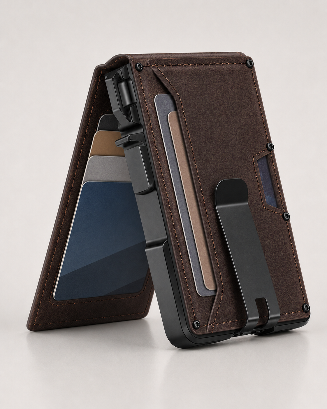 Rovinao™ Minimalist Wallet - Maximum Capacity. Minimal Footprint.