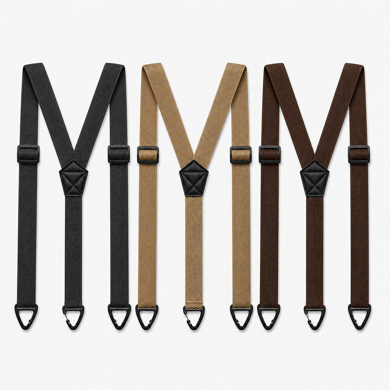 🔥Men's X-Back Suspenders with Hook Clips