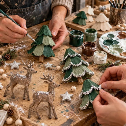 🎁🎄✨ TopSpire® Enchanted Lighted Woodland Christmas Garland