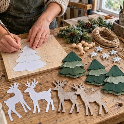 🎁🎄✨ TopSpire® Enchanted Lighted Woodland Christmas Garland