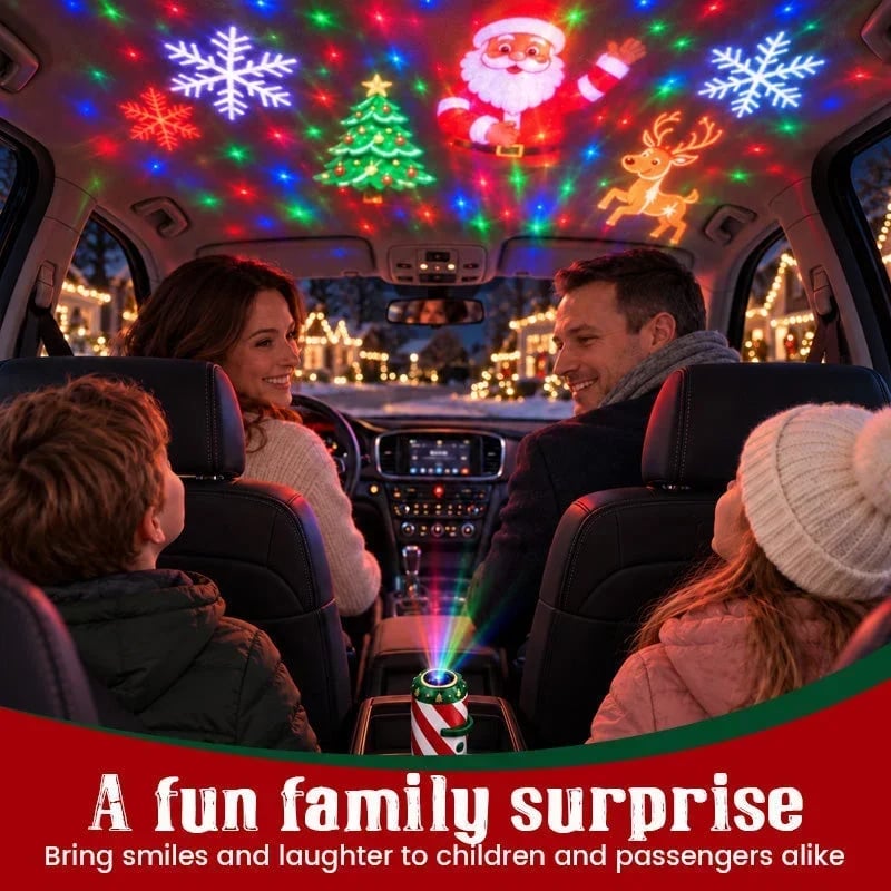 🎄Last Day 49% OFF🎅TopSpire®Merry Ride Christmas Car Projector Light