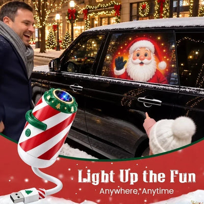 🎄Last Day 49% OFF🎅TopSpire®Merry Ride Christmas Car Projector Light