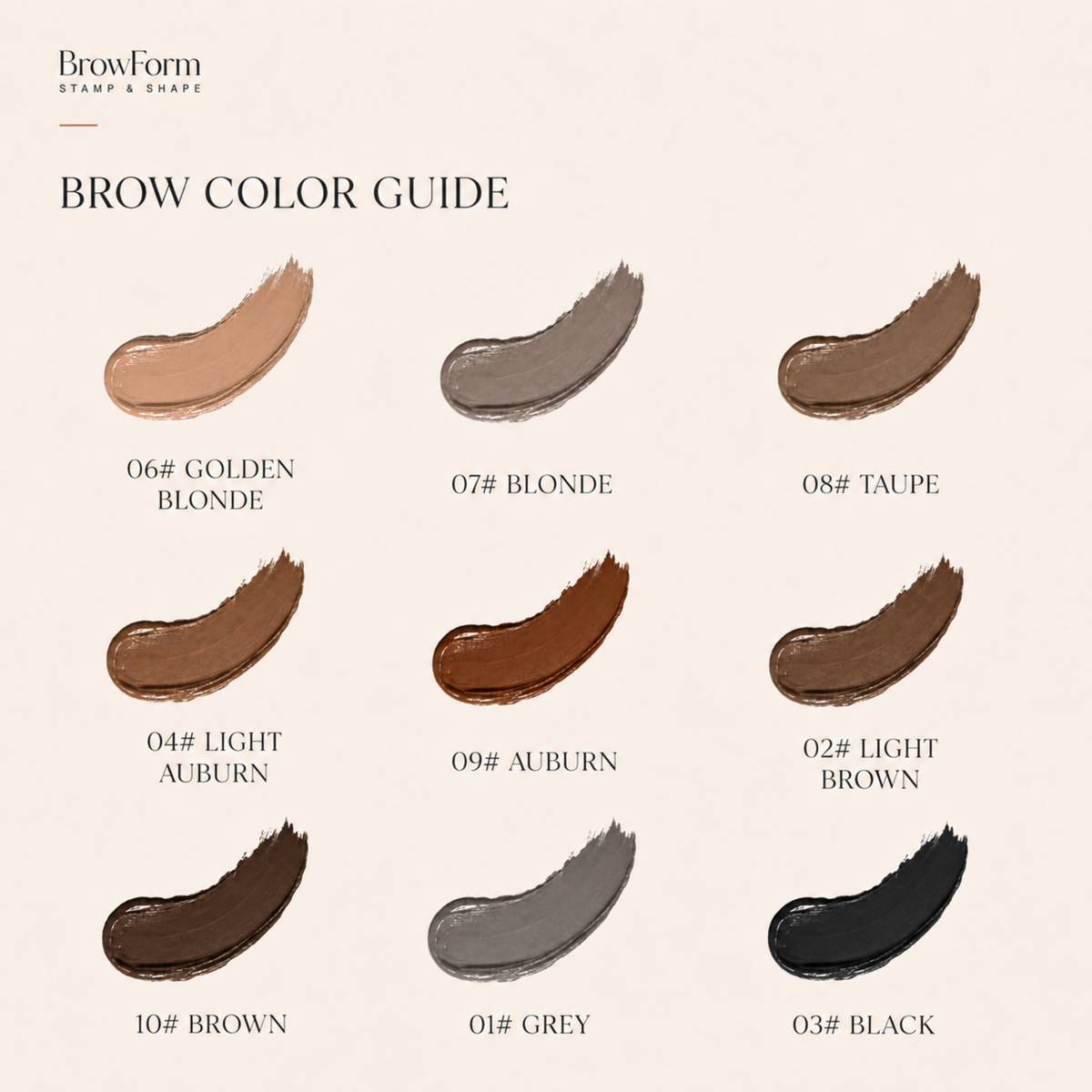 🥳2026 HOT SALE🥳✨ 50% OFF! BrowForm Stamp