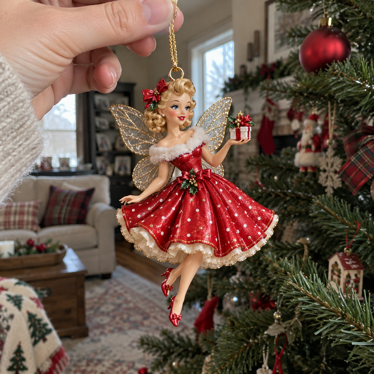 TopSpire®Vintage Fairy Christmas Ornaments