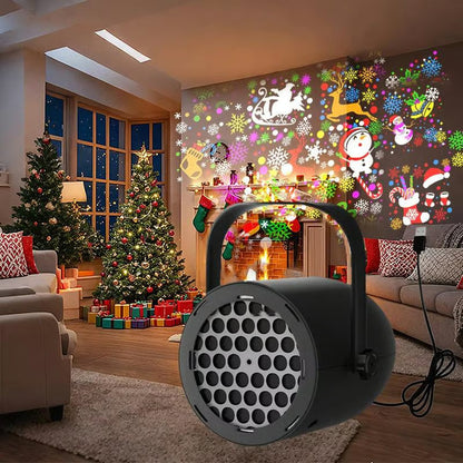 🎄✨ TopSpire®Magical Christmas LED Projector – 16 Festive Patterns to Transform Your Home! 🌈