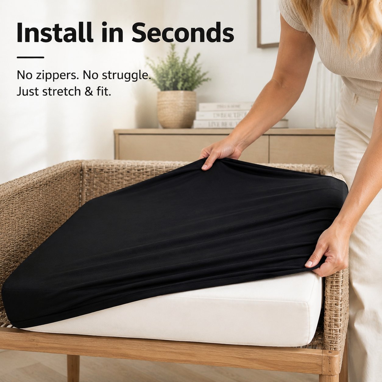 🪑 Stretch Sofa Cushion Covers Set (4 / 8 / 12 PCS) 🔥