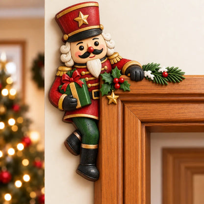 TopSpire®Christmas Door Frame Corner Decor - A Fun Holiday Surprise