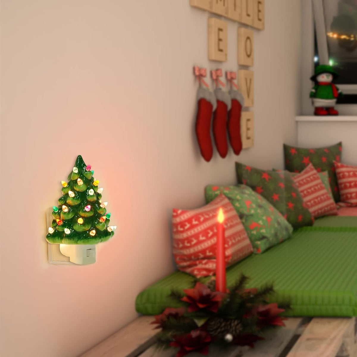 TopSpire®Christmas Tree Night Light