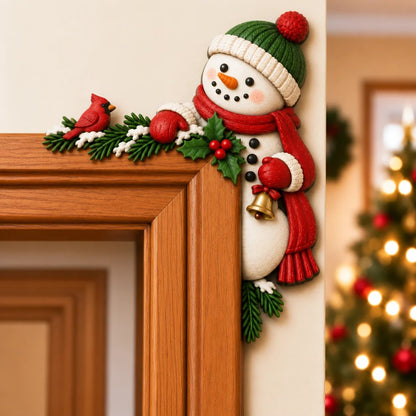 TopSpire®Christmas Door Frame Corner Decor - A Fun Holiday Surprise