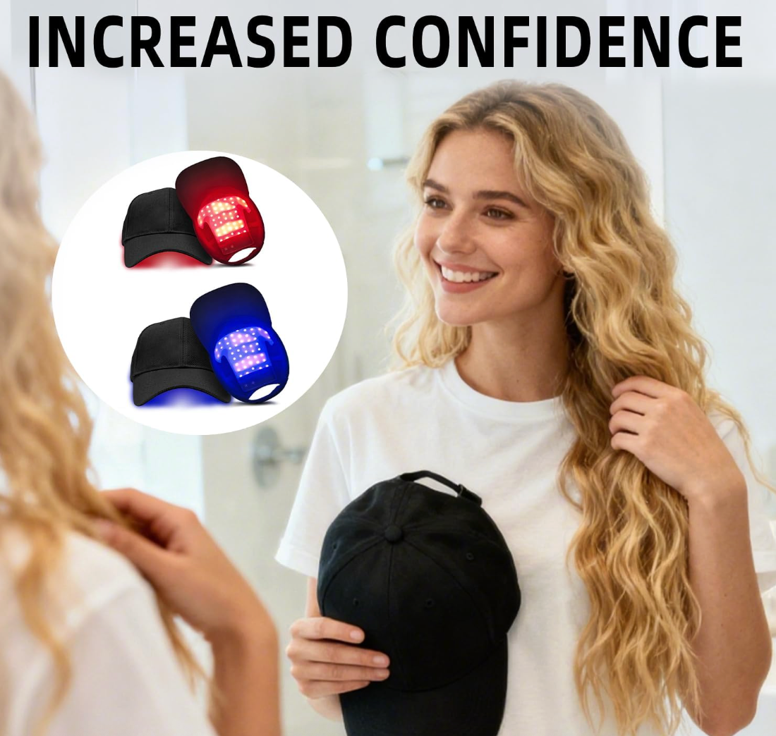 Rovinao™ Hair Regrowth Red Light Therapy Hat