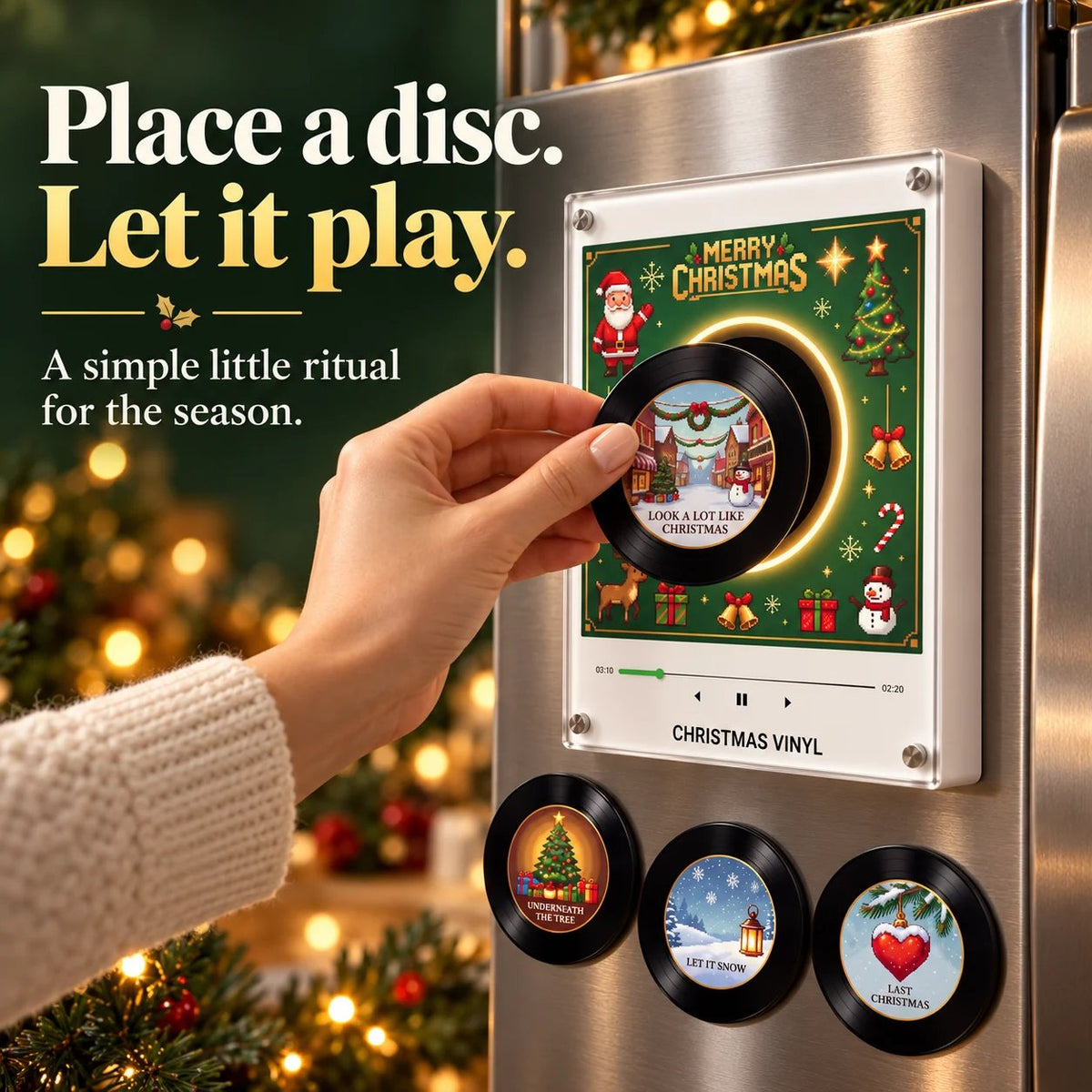 TopSpire®Christmas Mini Record Player