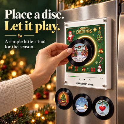 TopSpire®Christmas Mini Record Player