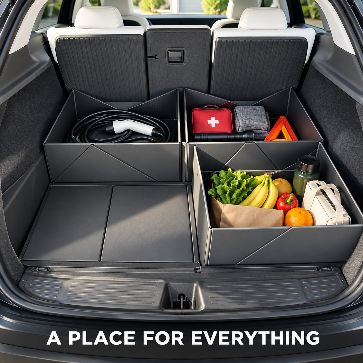 Foldable Trunk Storage Organizer