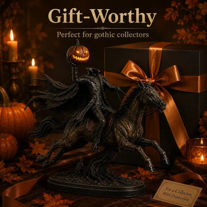 💥Surprise 50% Off！💥Midnight Chase Headless Horseman LED Statue - Halloween Decor