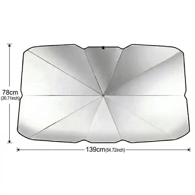 Portable Car Windshield Sunshade