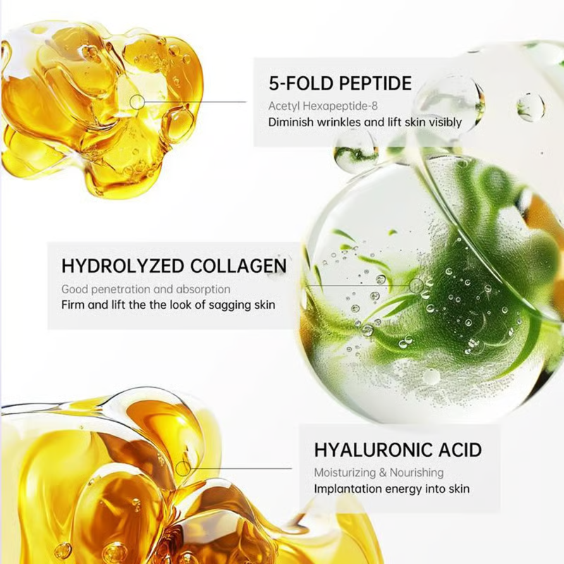 ROVINAO™ Roller Massage Neck Cream 🧴 Collagen & Hyaluronic Acid | Firms Neck, Reduces Wrinkles & Double Chin