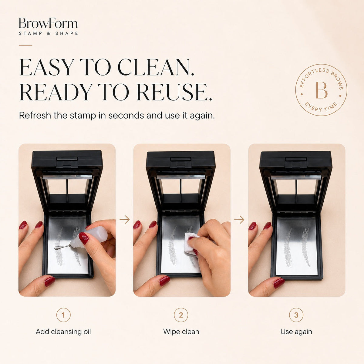 🥳2026 HOT SALE🥳✨ 50% OFF! BrowForm Stamp