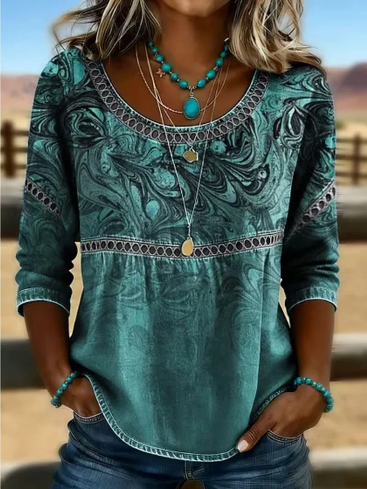 Vintage Casual Blouse