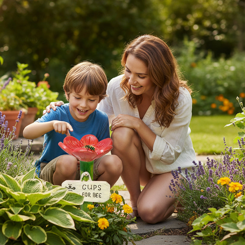 ⏳Limited time 50% off🐝Flower-shaped water station for bees💧