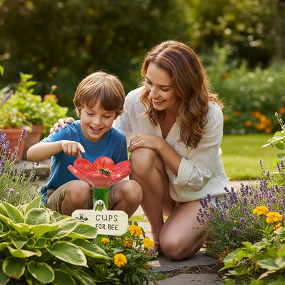 ⏳Limited time 50% off🐝Flower-shaped water station for bees💧