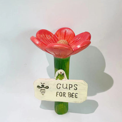 ⏳Limited time 50% off🐝Flower-shaped water station for bees💧