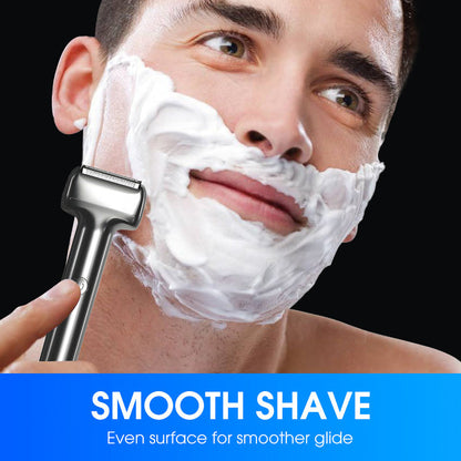 🔥 Last Day 50% OFF — Men's Rechargeable Foil Shaver | Close, Smooth Wet & Dry Shaving