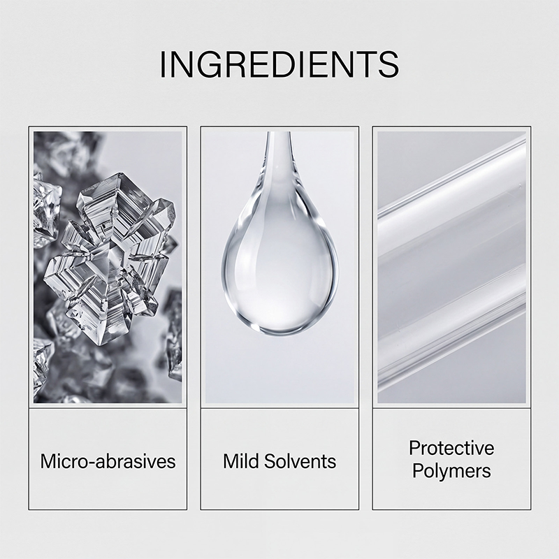 ✨🔧All-in-one polish for surface restoration with polishing cloth🛠️💎