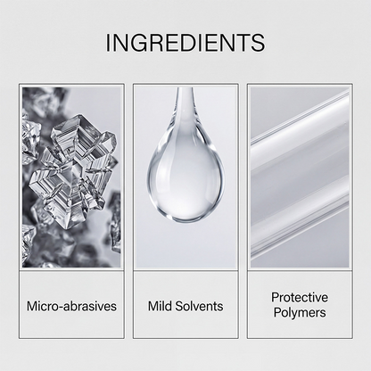 ✨🔧All-in-one polish for surface restoration with polishing cloth🛠️💎