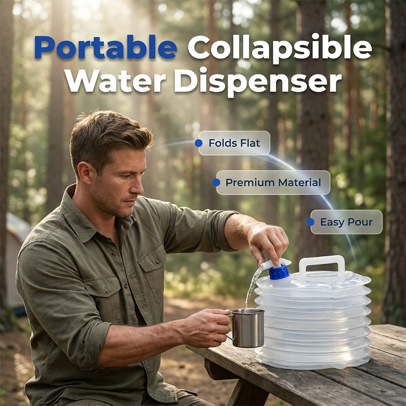 ⏰Collapsible Water Container with Spigot