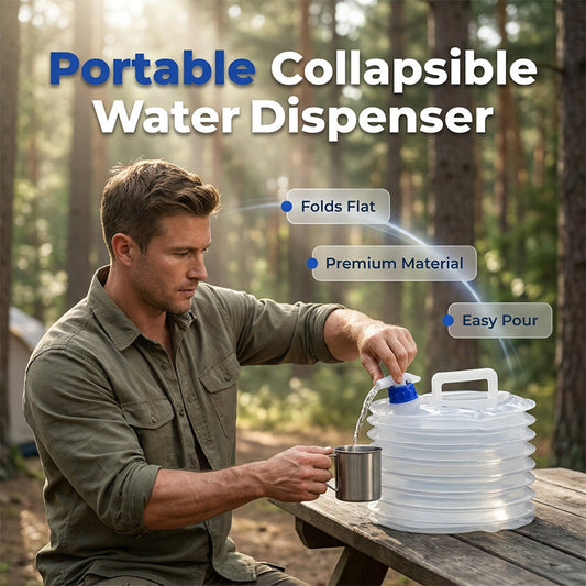 ⏰Collapsible Water Container with Spigot