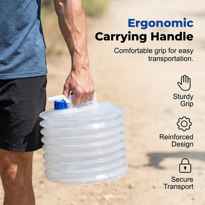 ⏰Collapsible Water Container with Spigot