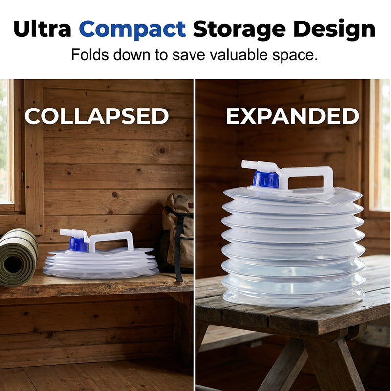 ⏰Collapsible Water Container with Spigot