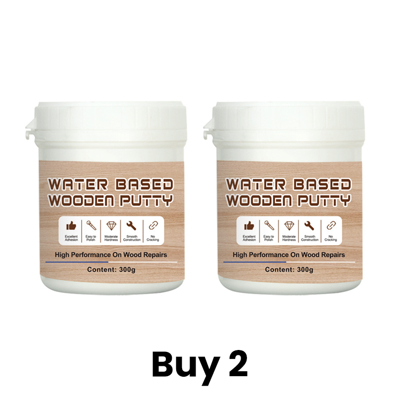 Water-Based Wooden Putty 300g White Cabinet Crack Filler Paste