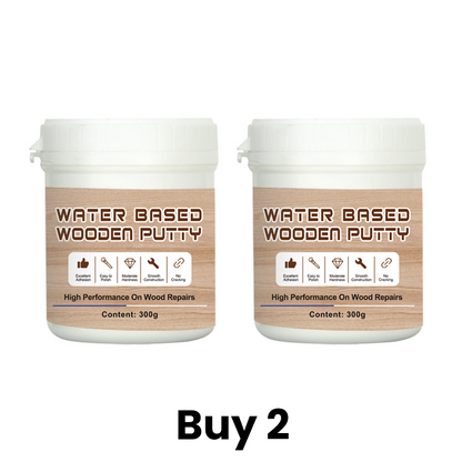 Water-Based Wooden Putty 300g White Cabinet Crack Filler Paste