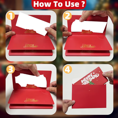 TopSpire®Christmas Cash Gift Envelope