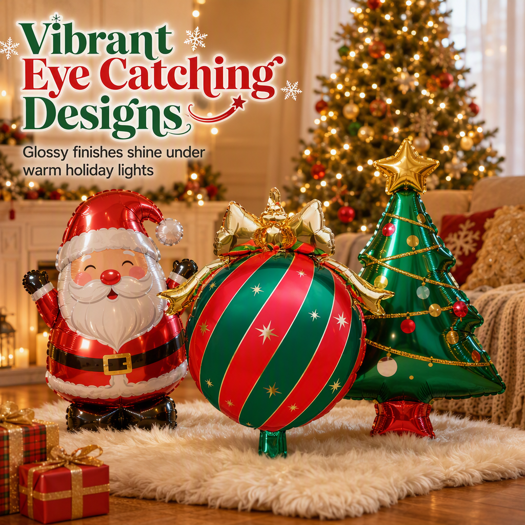 TopSpire®Christmas Bow Balloon Decoration