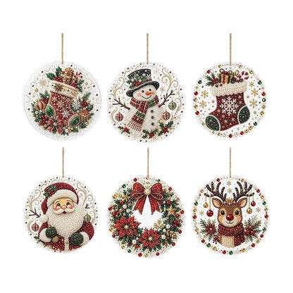 🏅35K+ Sold 🎄Christmas DIY Diamond Painting Ornament Kit