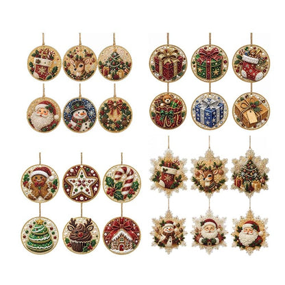 🏅35K+ Sold 🎄Christmas DIY Diamond Painting Ornament Kit