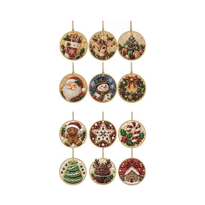 🏅35K+ Sold 🎄Christmas DIY Diamond Painting Ornament Kit