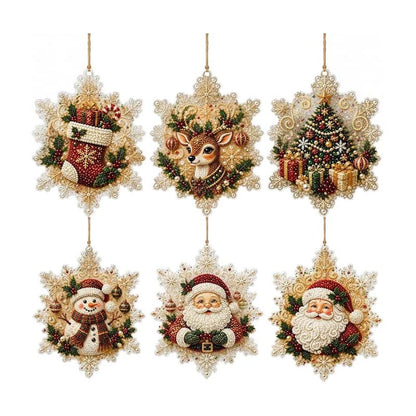 🏅35K+ Sold 🎄Christmas DIY Diamond Painting Ornament Kit