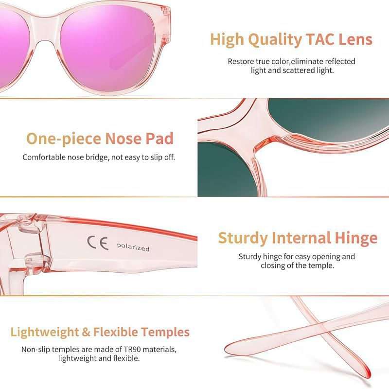 🔥50% OFF Last Day Sale Fit-Over Prescription Sunglasses – Oversized UV400 Frames for Instant Style & Sun Protection