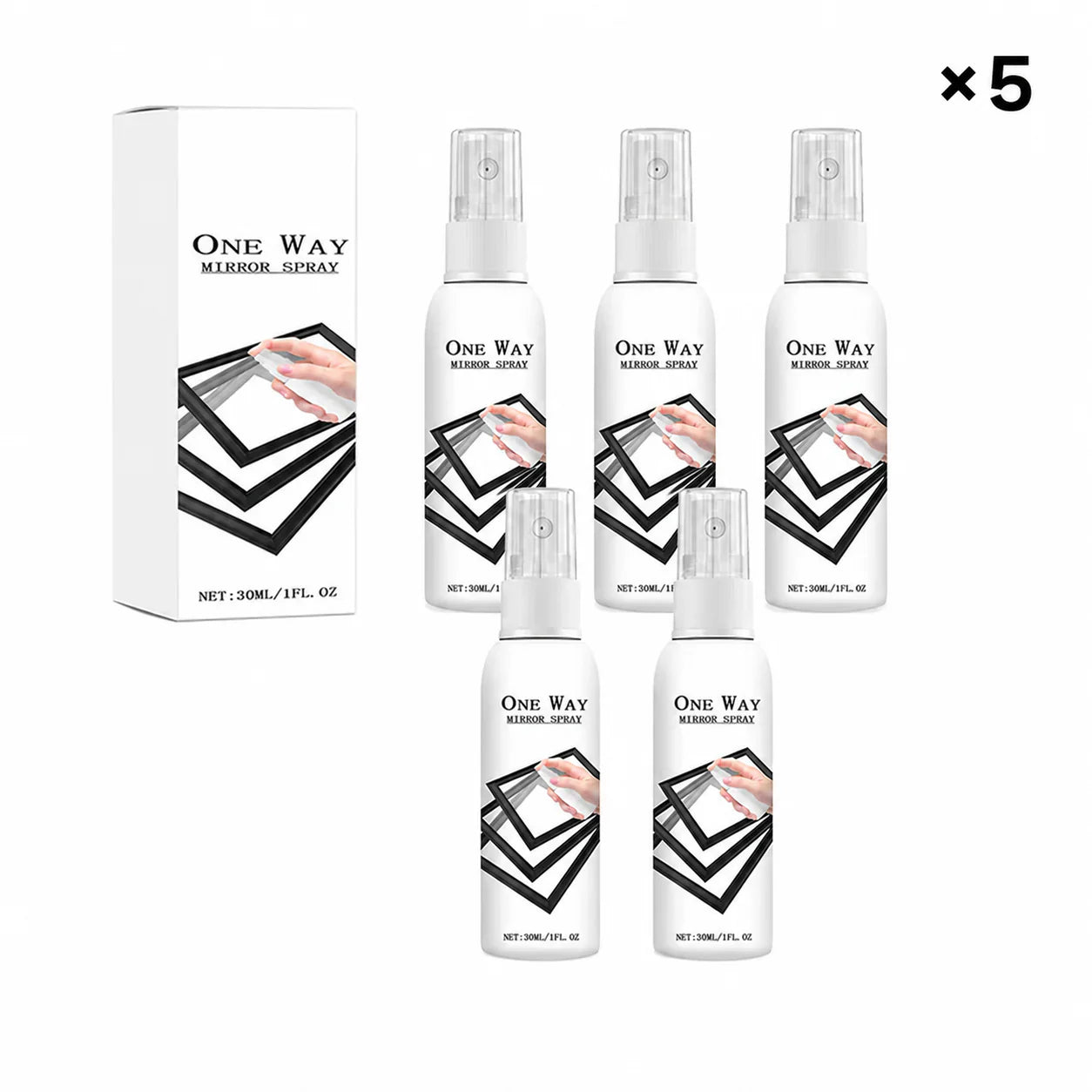 Reflective Window Spray for Home & Car